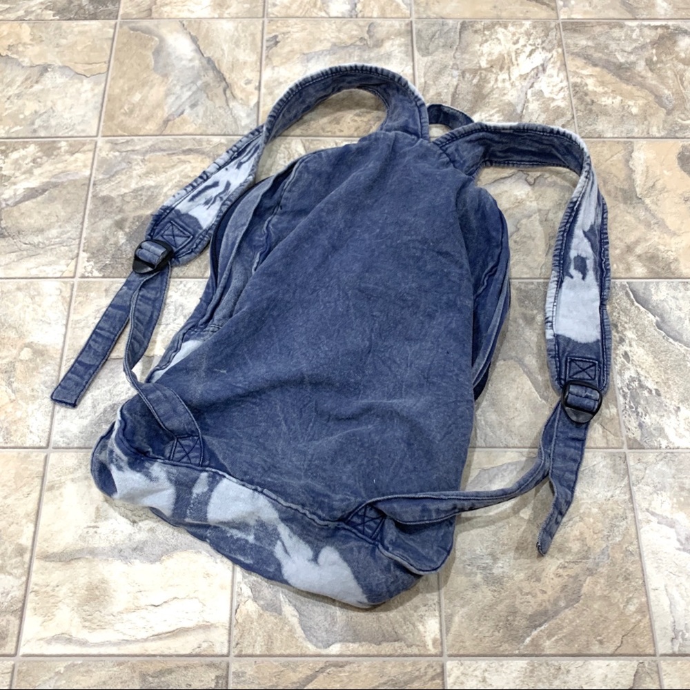 Stonewashed Denim Backpack - image 2
